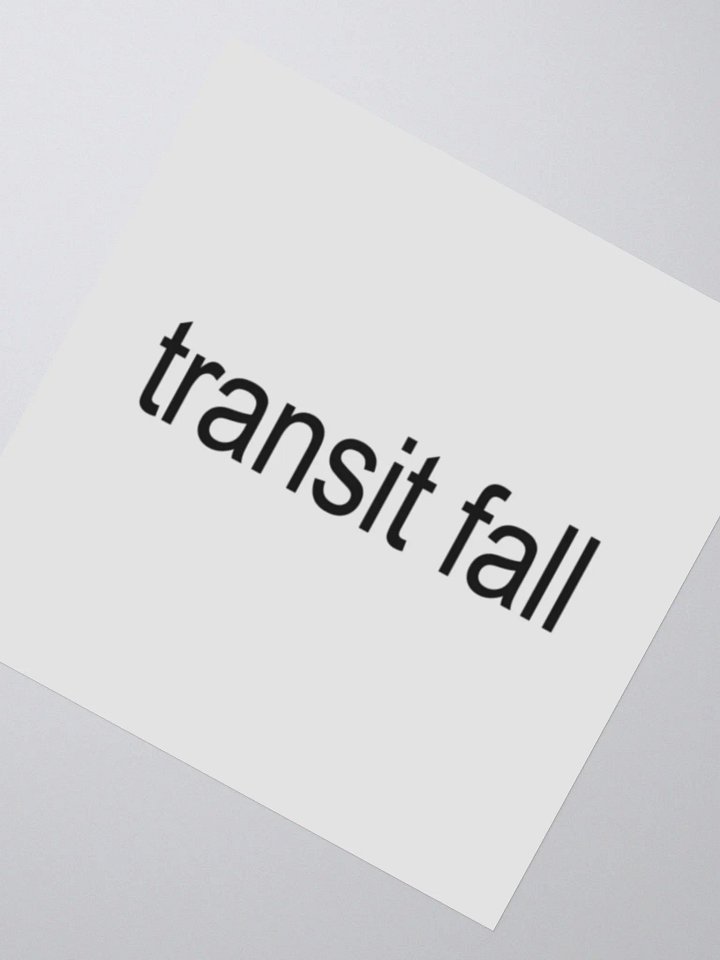 FRANK EASTMAN TRANSIT FALL STICKER product image (5)