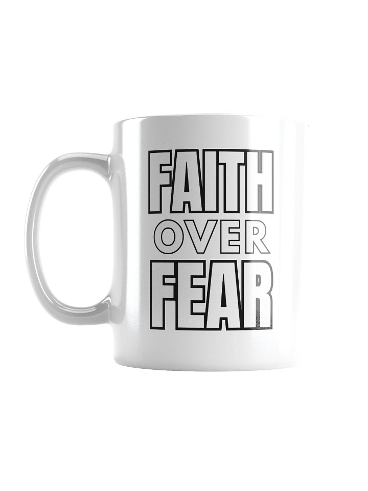 HERITAGE MUG // Faith Over Fear & God Is Good product image (2)