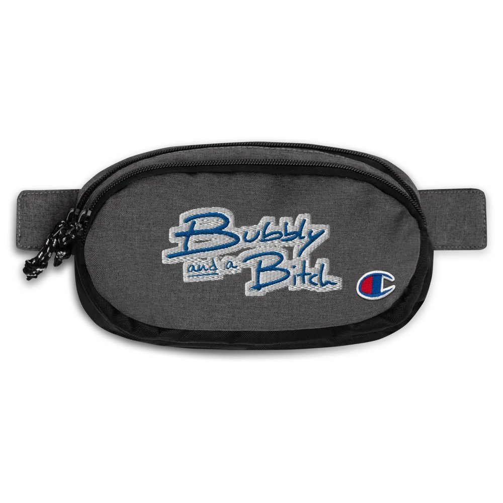 Bubbly and a B (royal bubble design) champion fanny pack product image (1)