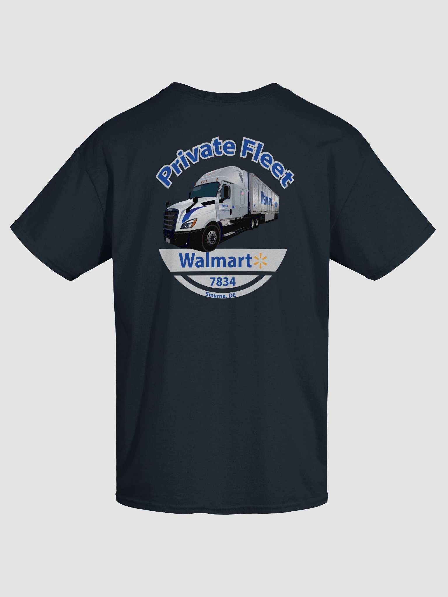 7834 Smyrna Walmart Private Fleet tshirt product image (4)