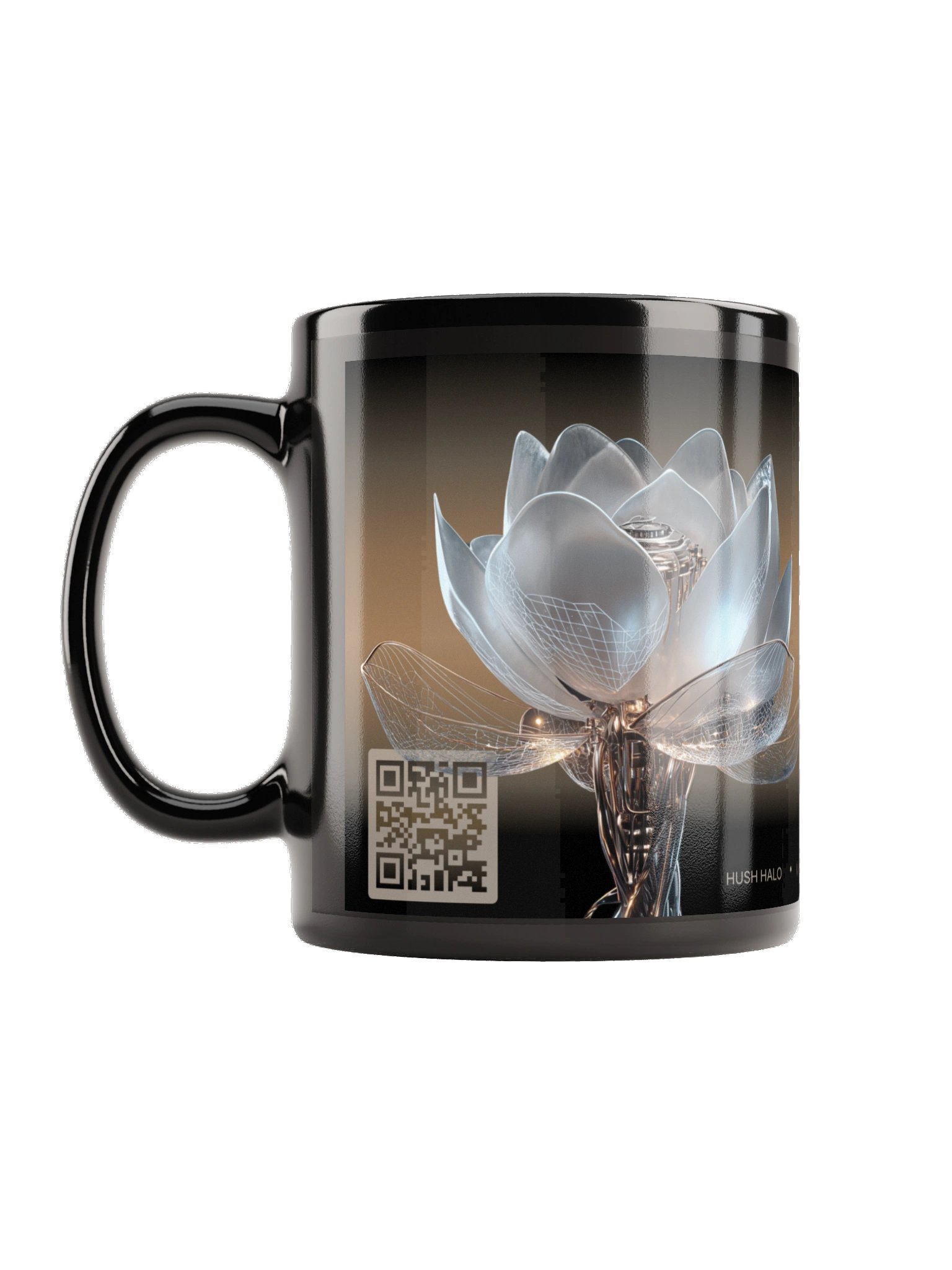 Paradise Beyond Pulse, Black Glossy Mug + Daily Poetry Experience [AUDIO] product image (1)