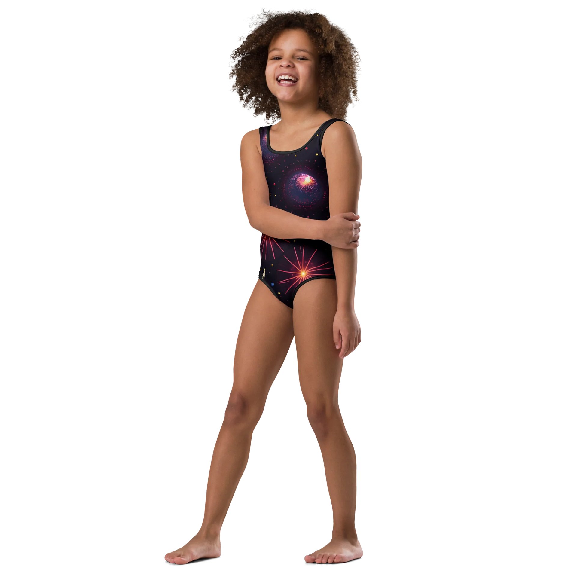 Cosmic Dance All-Over Kids Swimsuit product image (4)