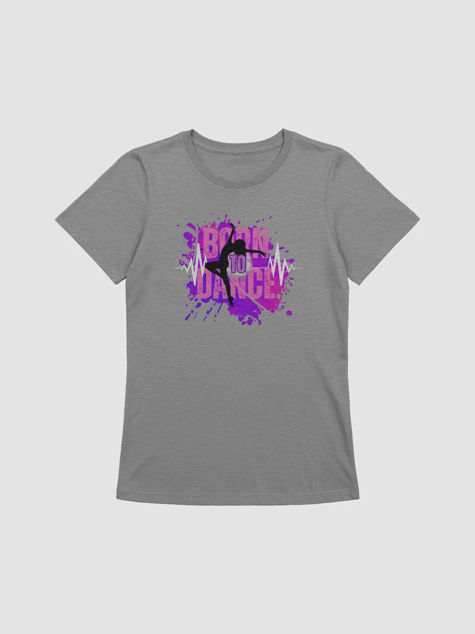 Expressive Born to Dance Her Silhouette T-Shirt product image (38)