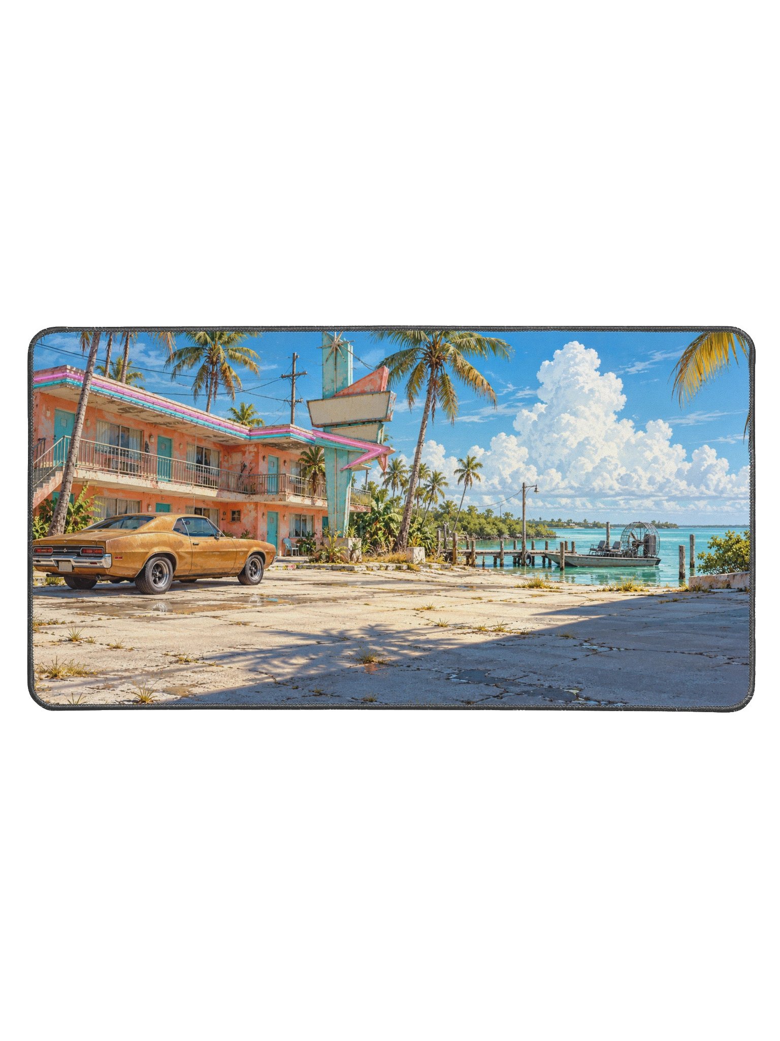 Sunbleached Coast — Desk Mat product image (1)