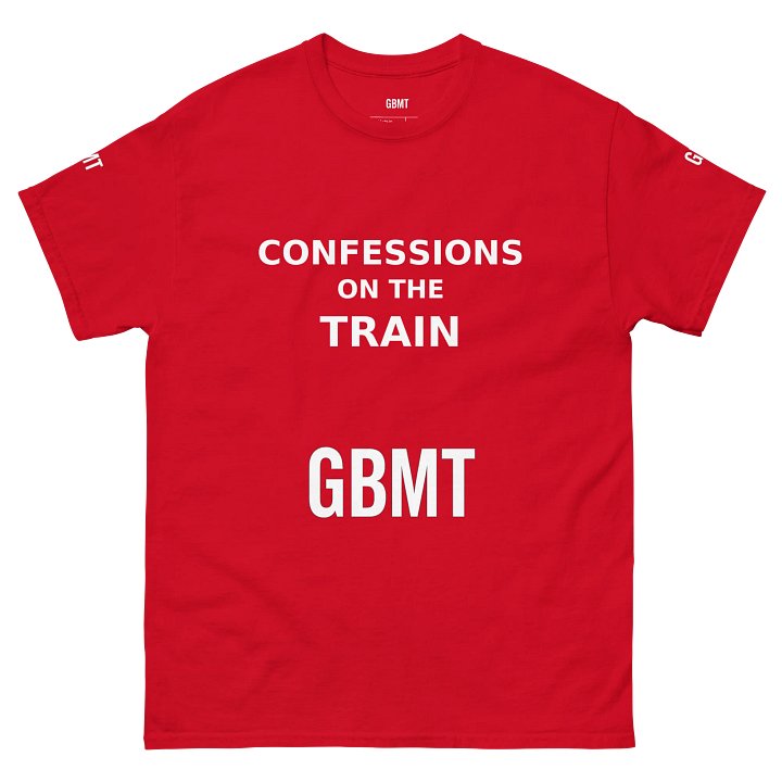 Confessions on the Train -GBMT Edition Street Tee product image (2)