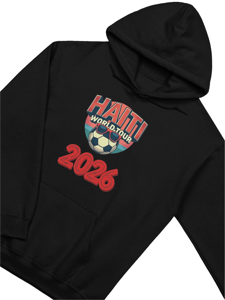 Haiti World Tour 2026 Classic Hoodie – Haiti Soccer Fan Hoodie product image (2)