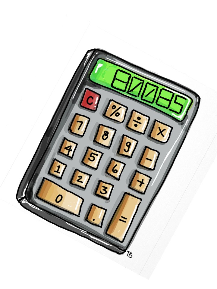Boobs Calculator Stickers product image (2)