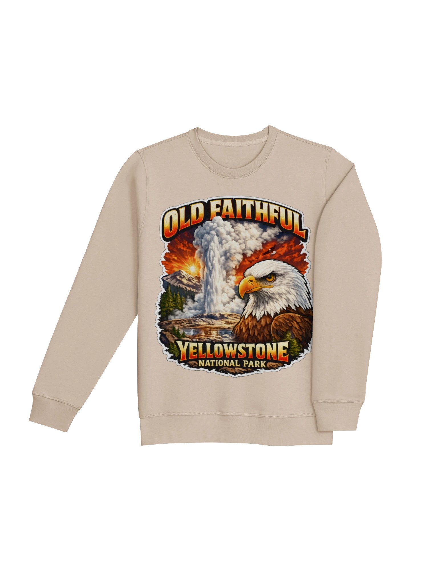 Old Faithful Yellowstone Eagle Long-Sleeve product image (14)