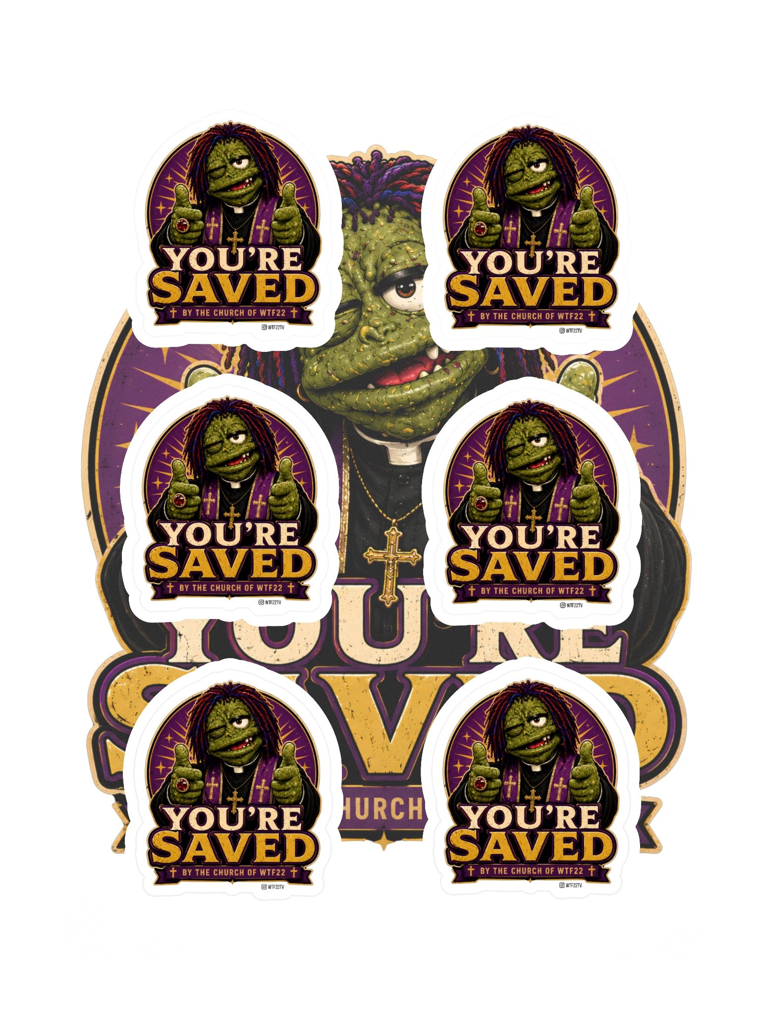 Salvation Stickers product image (3)