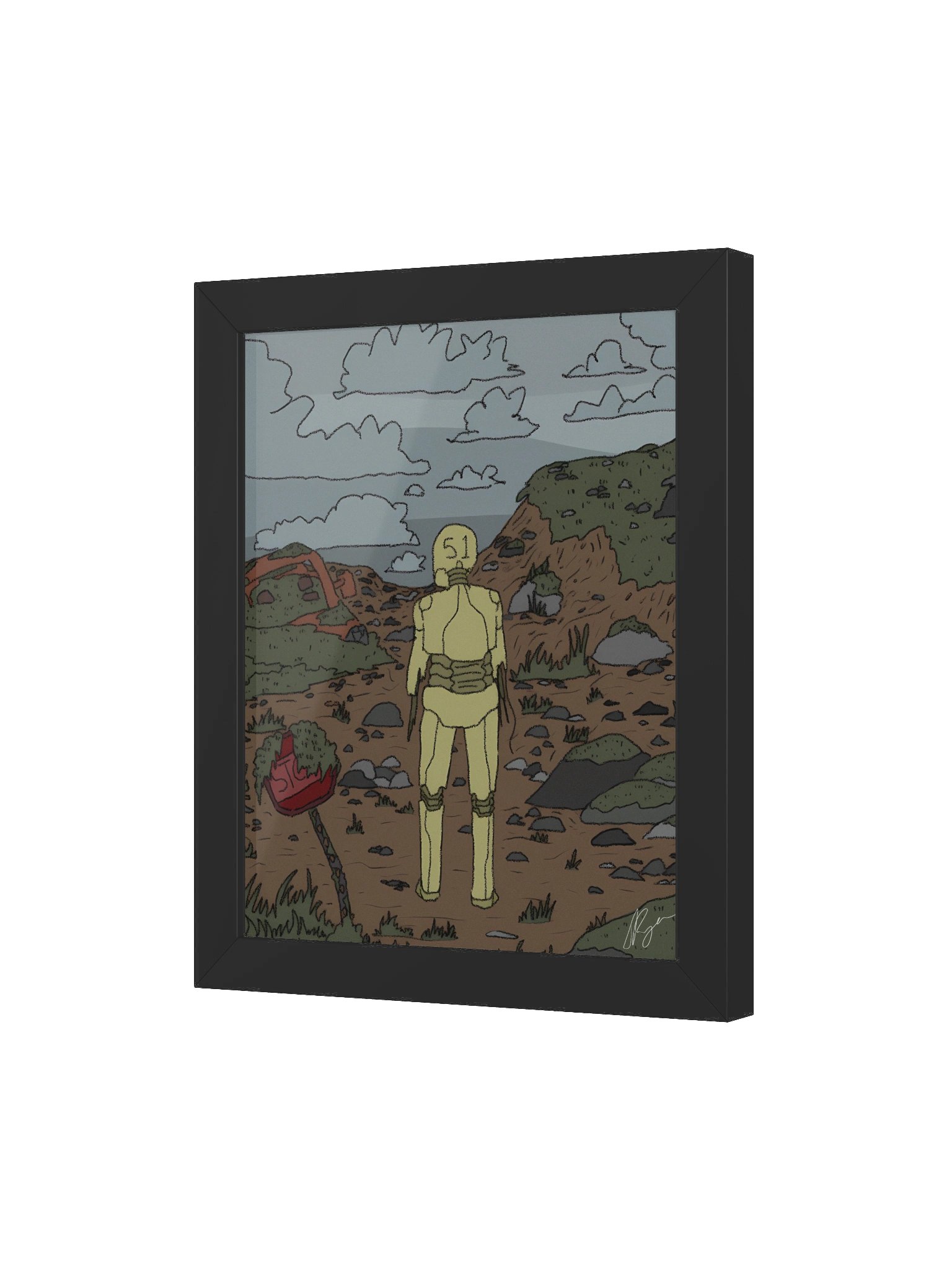 Lost (Era) — Framed Print product image (22)