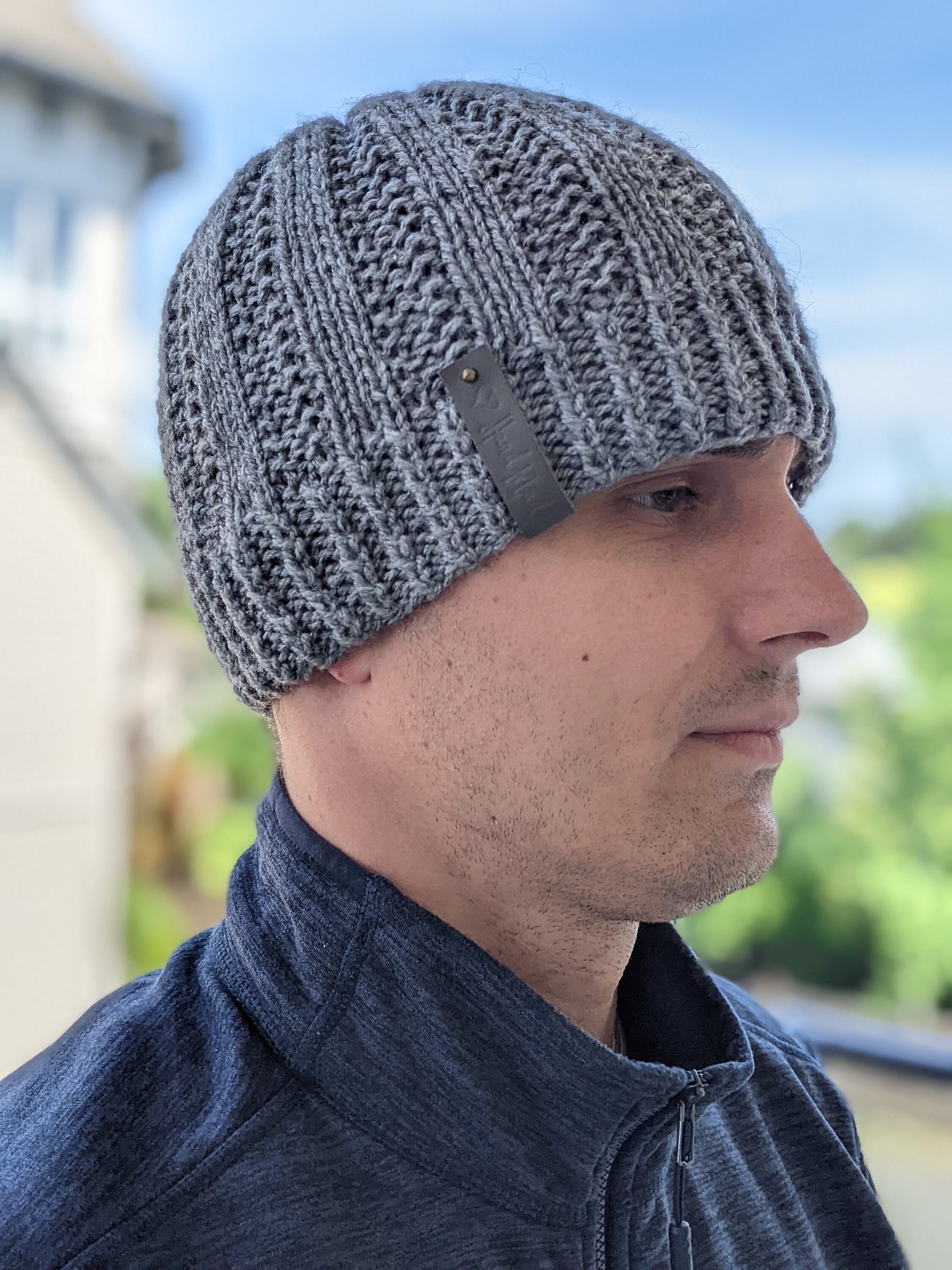 Knit & Purl Men's Hat Pattern product image (4)