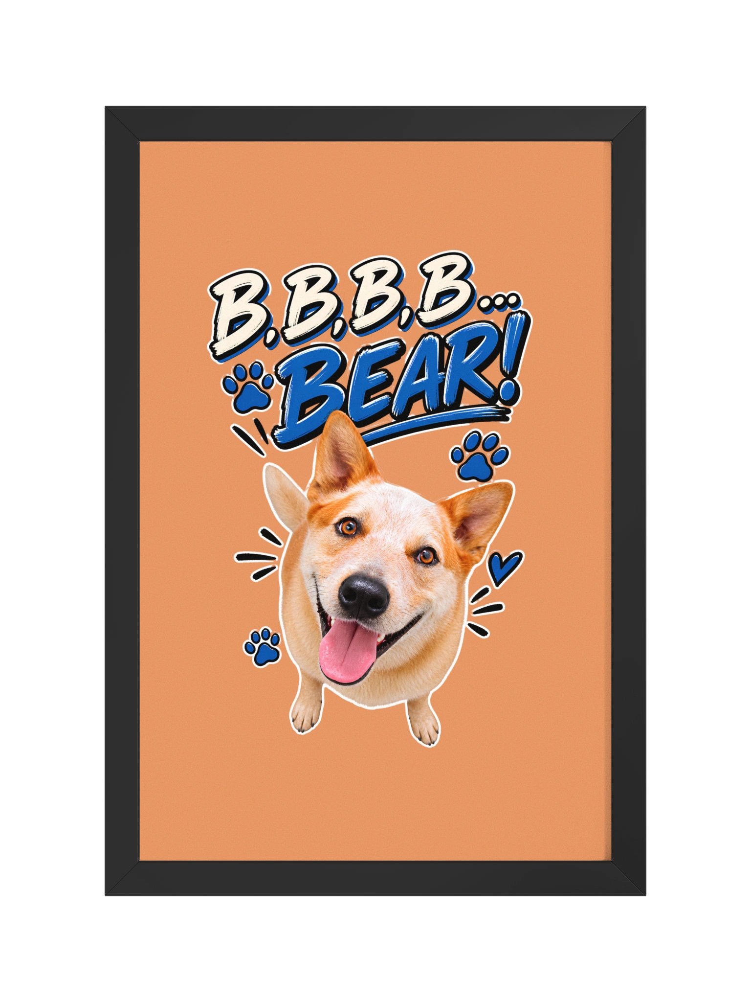 B.B.B.B… Bear! Framed Art Print product image (2)