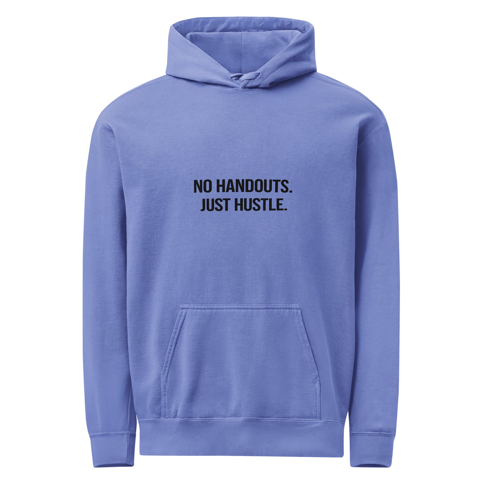 NO HANDOUTS. JUST HUSTLE. (Blue Edition) product image (1)