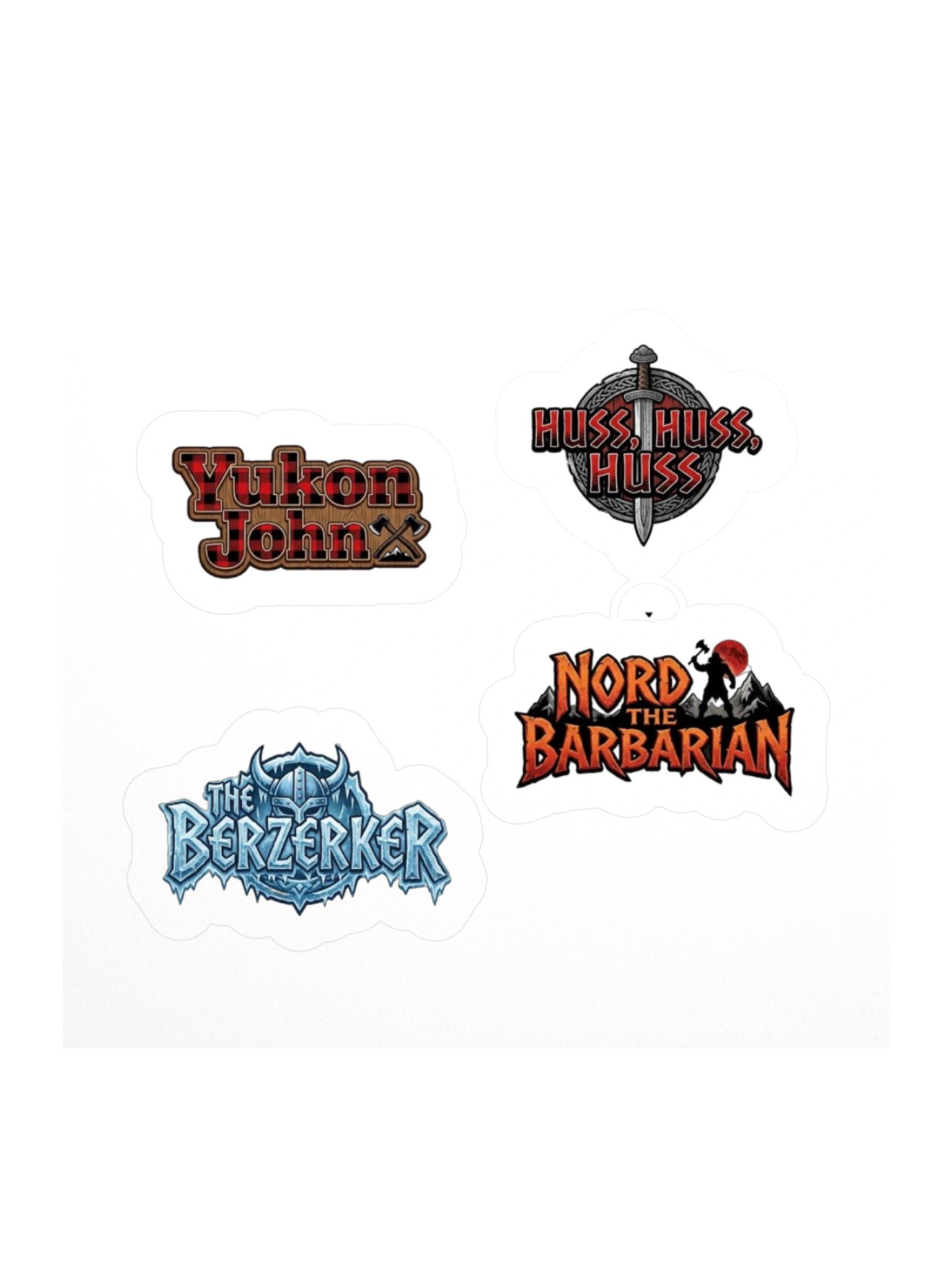 John Nord Kiss Cut Sticker Set product image (3)