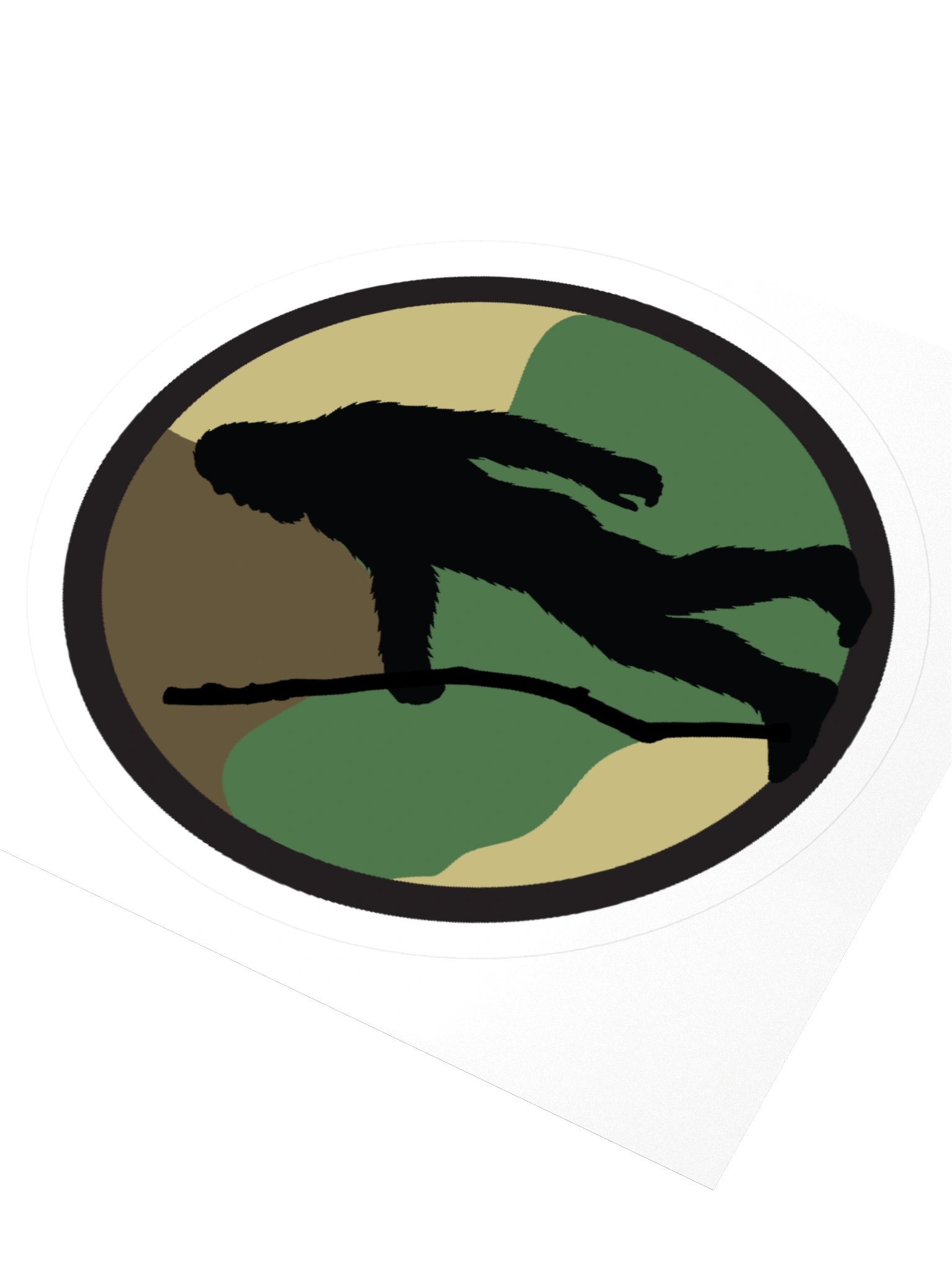 Sasquatch Stick-Walker Camo Vinyl Stickers / Feel the MO product image (5)