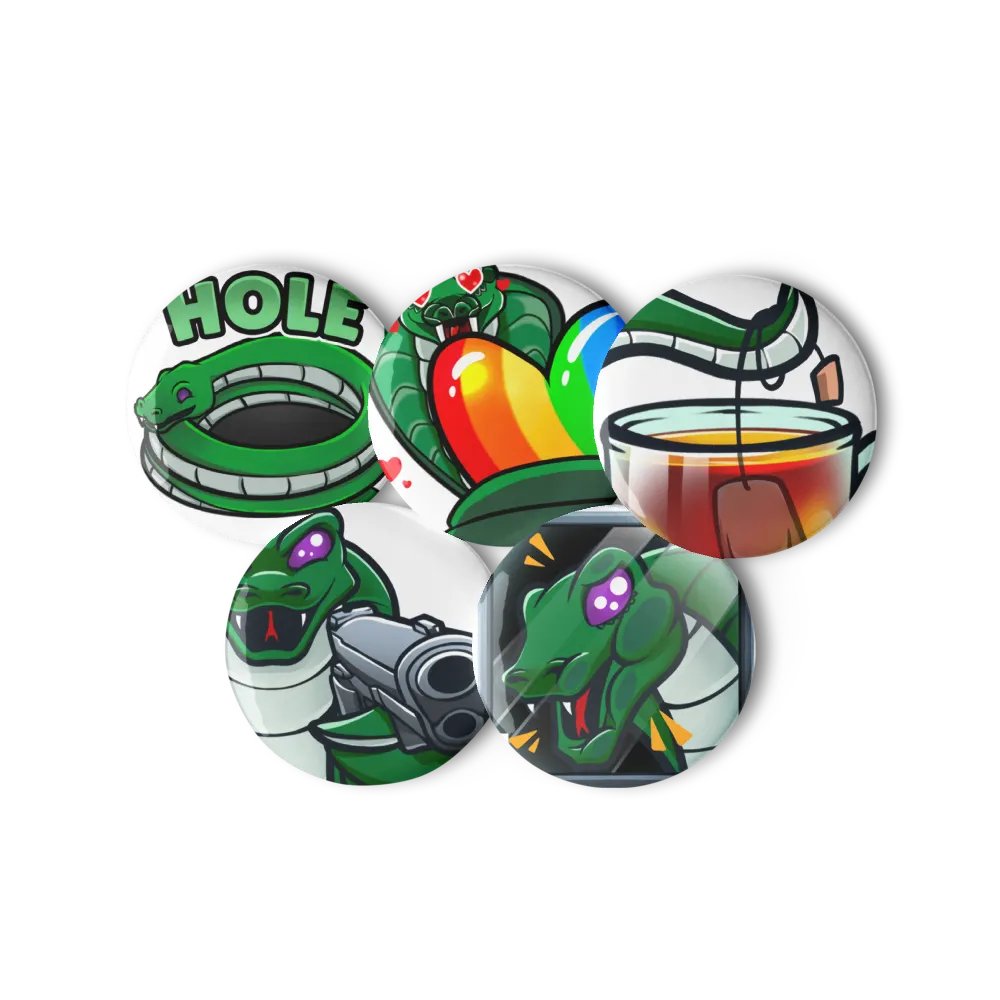 Cobra Pin Button Set product image (11)