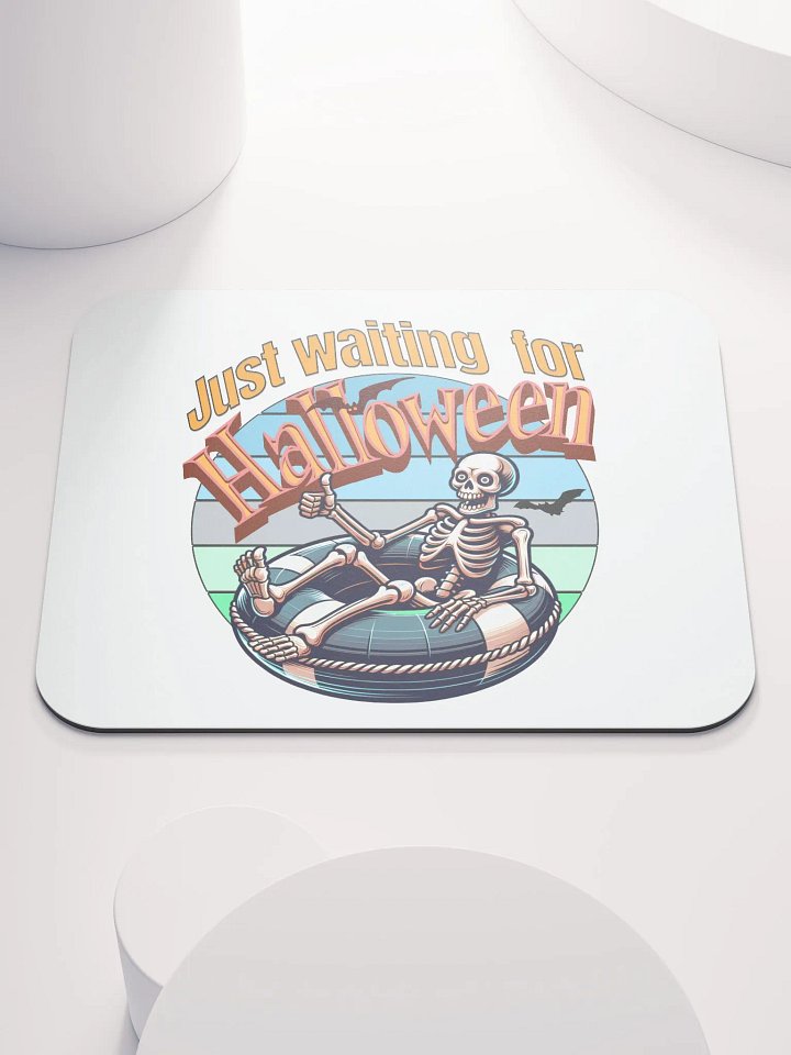 Just Waiting For Halloween Mouse Pad product image (1)
