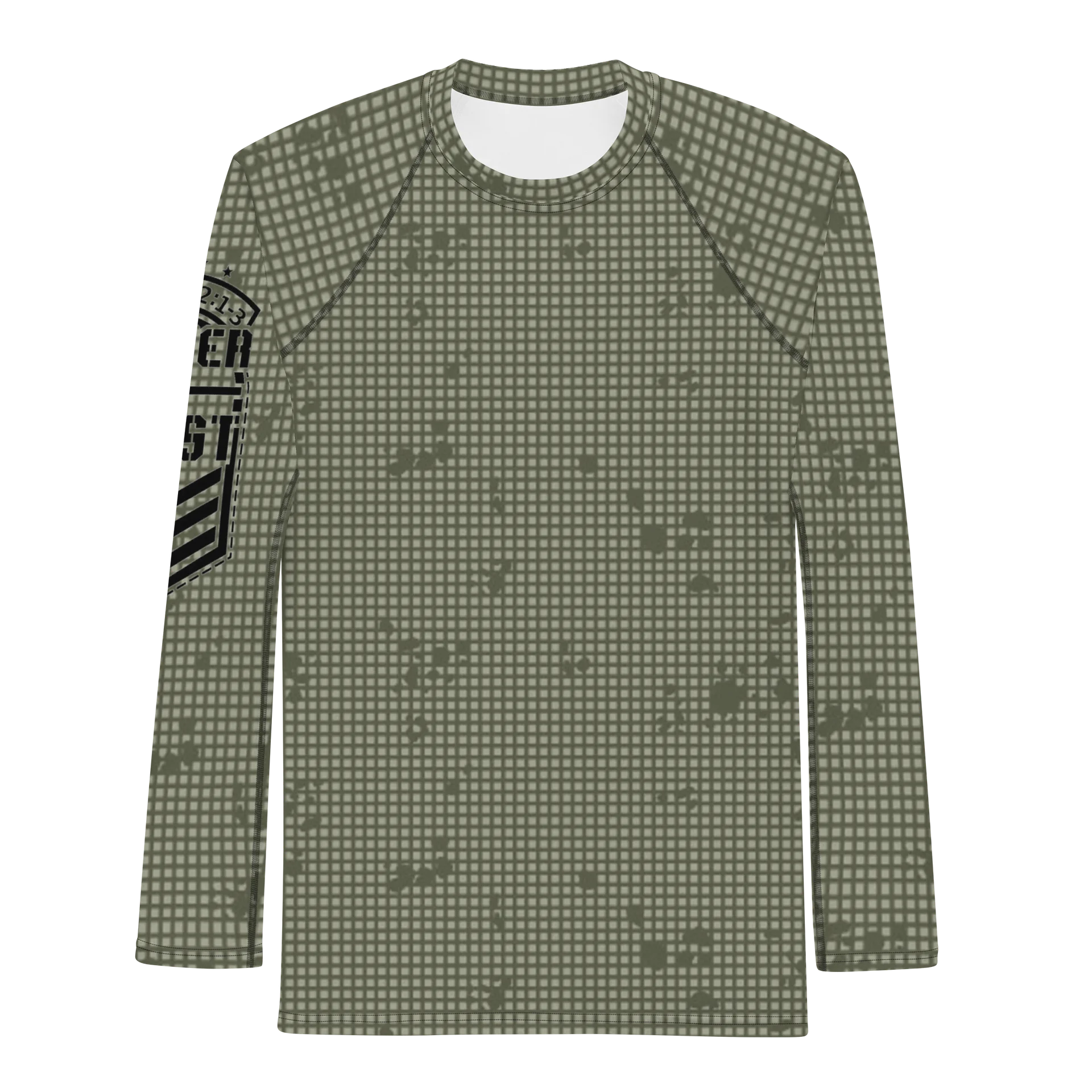 Faithful Camo: Men's Rash Guard - Desert Night Camo product image (1)