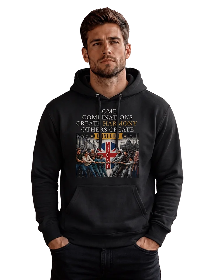 Harmony or Conflict Graphic Hoodie product image (1)