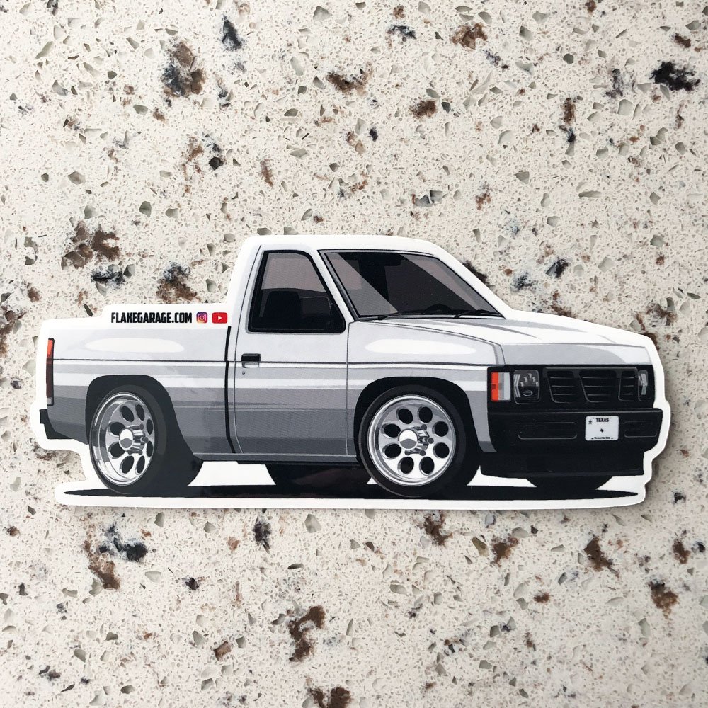 Nissan Hardbody D21 6" Mini Truck Sticker product image (4)