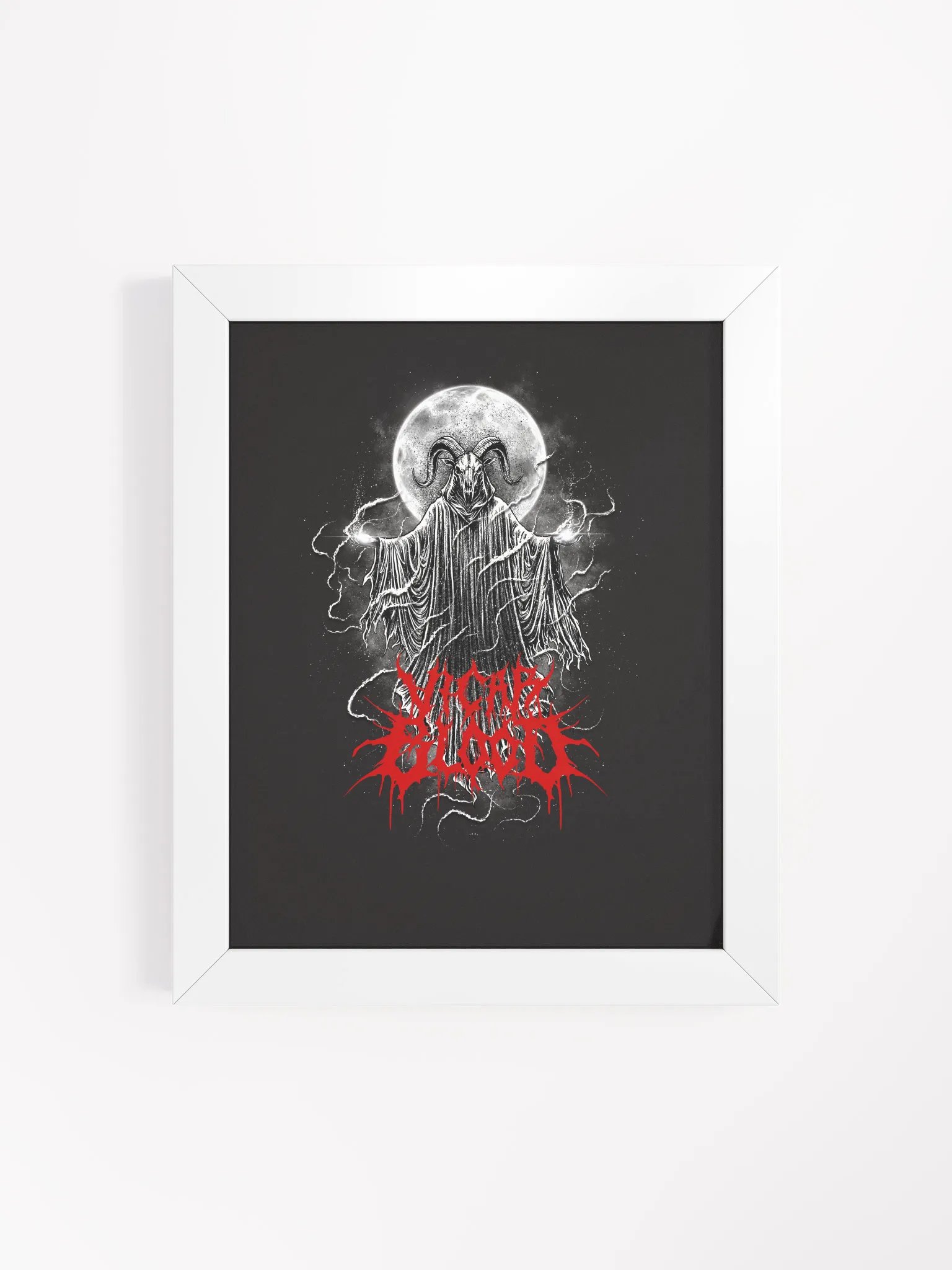 Horned Beast Framed Artwork product image (8)
