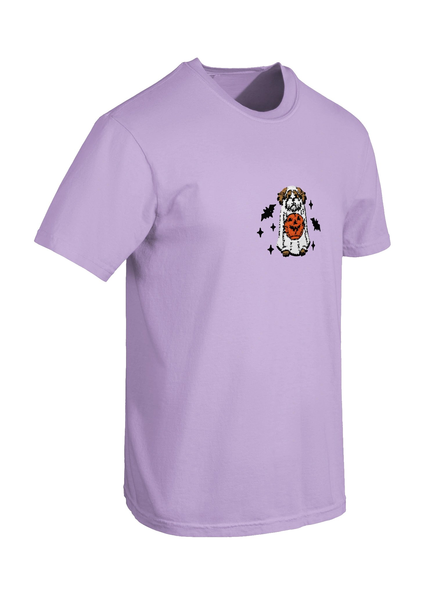 Halloween Havanese(Brown & White) Embroidered T-Shirt product image (9)