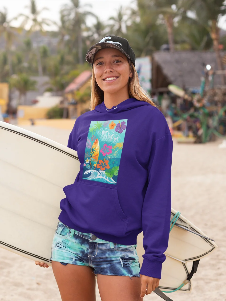 Tropical Escape Unisex Hoodie product image (1)
