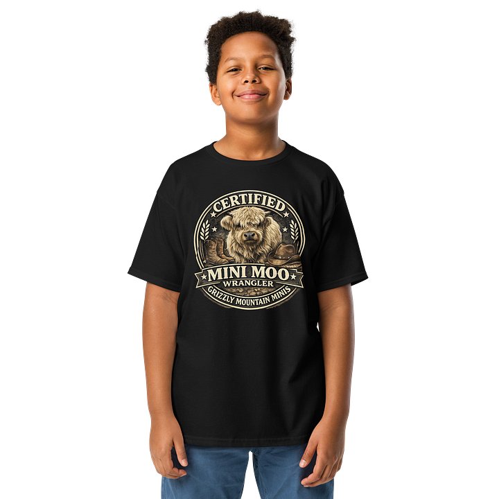 Certified Mini Moo Wrangler - Finnegan Youth Tee product image (1)