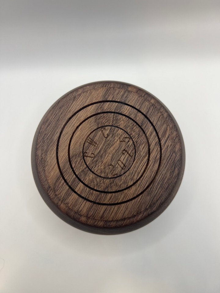 Hand-Turned Black Walnut Catchall Bowl – 5.5" x 2.75" product image (2)