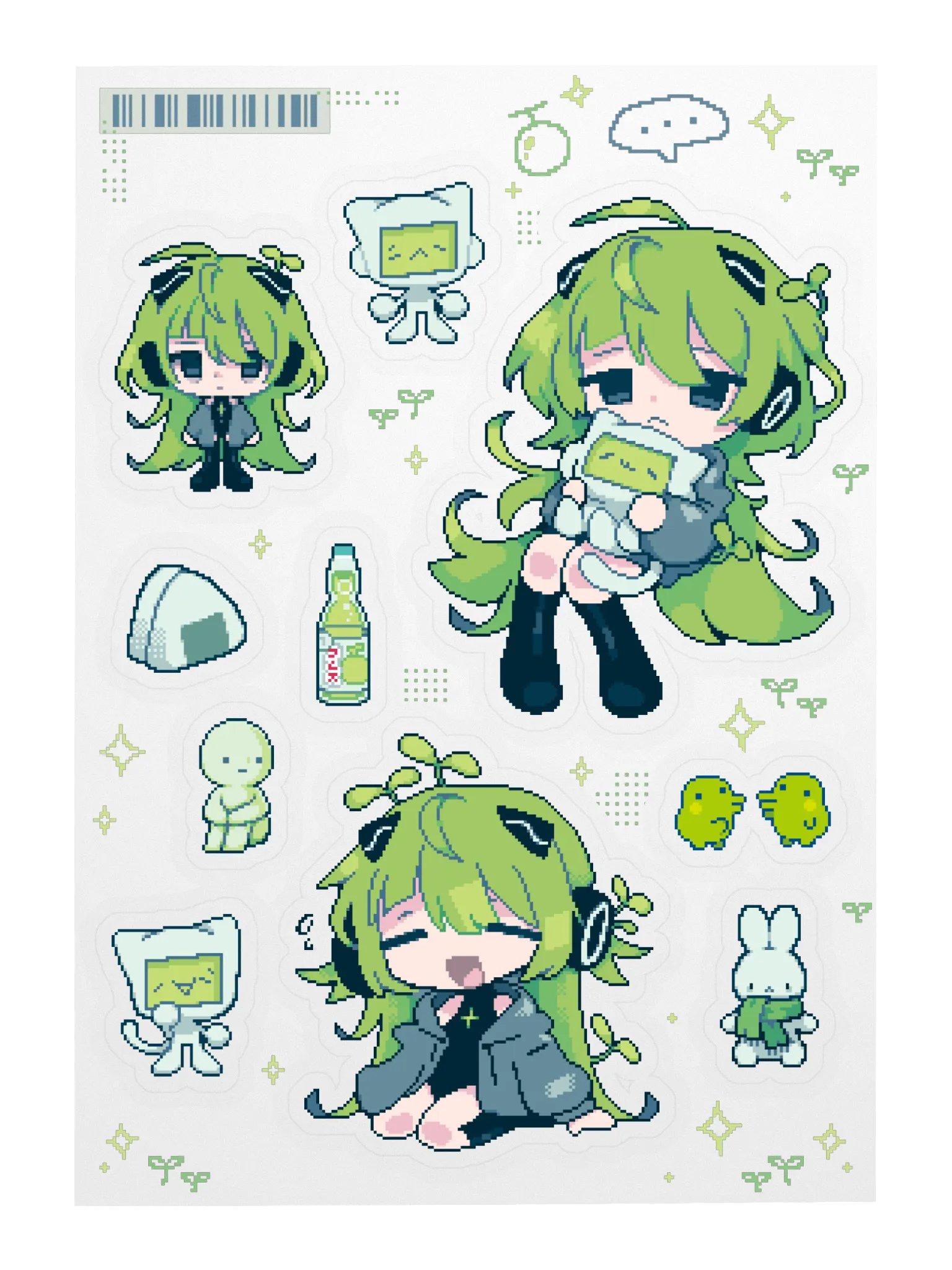Chibi Kael Sticker Sheet product image (1)