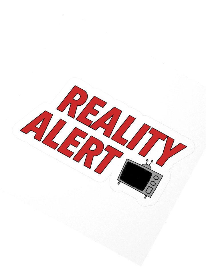 Reality Alert Stickers product image (3)