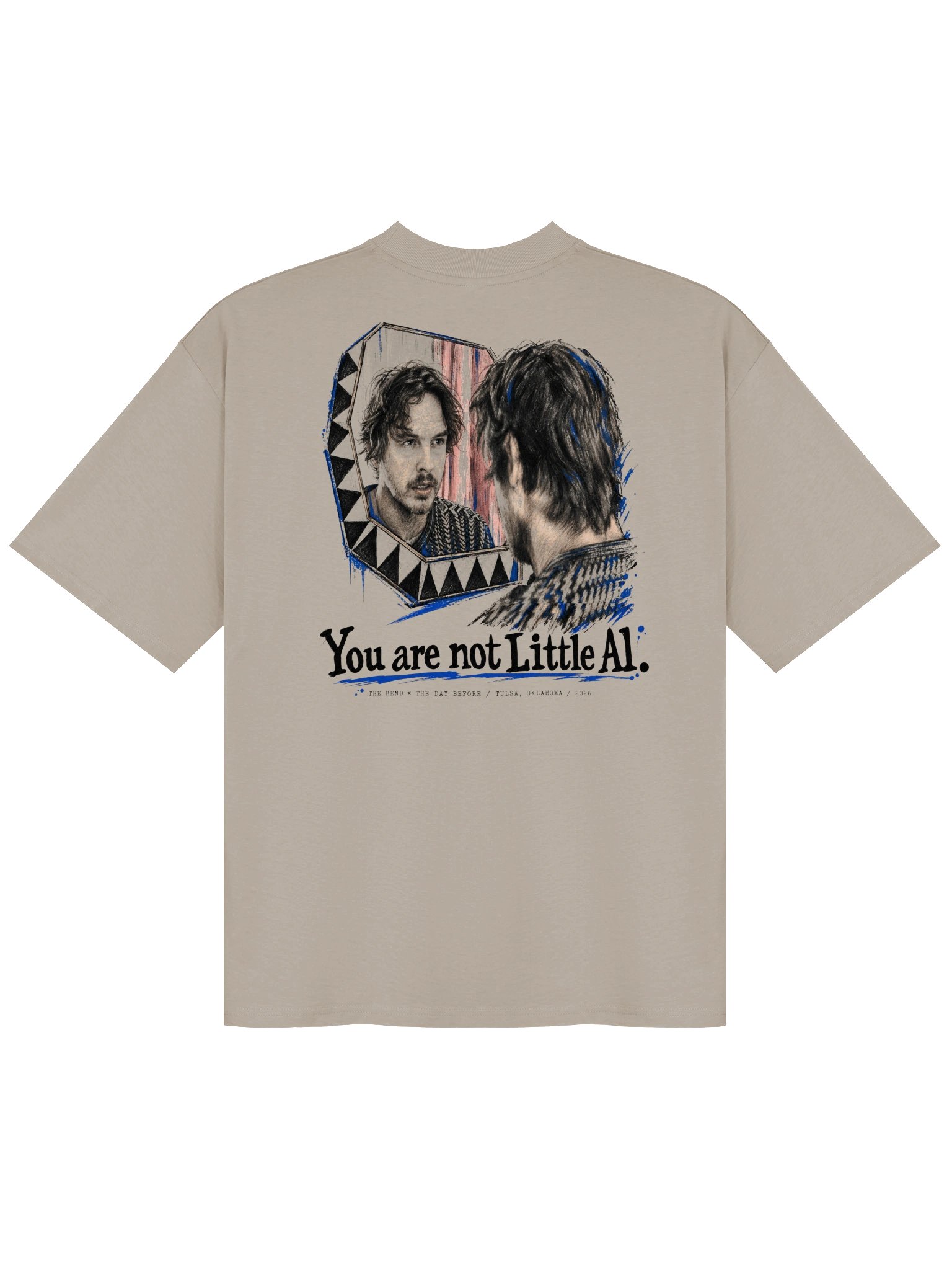 THE BEND × THE DAY BEFORE — “YOU ARE NOT LITTLE AL.” TEE product image (2)