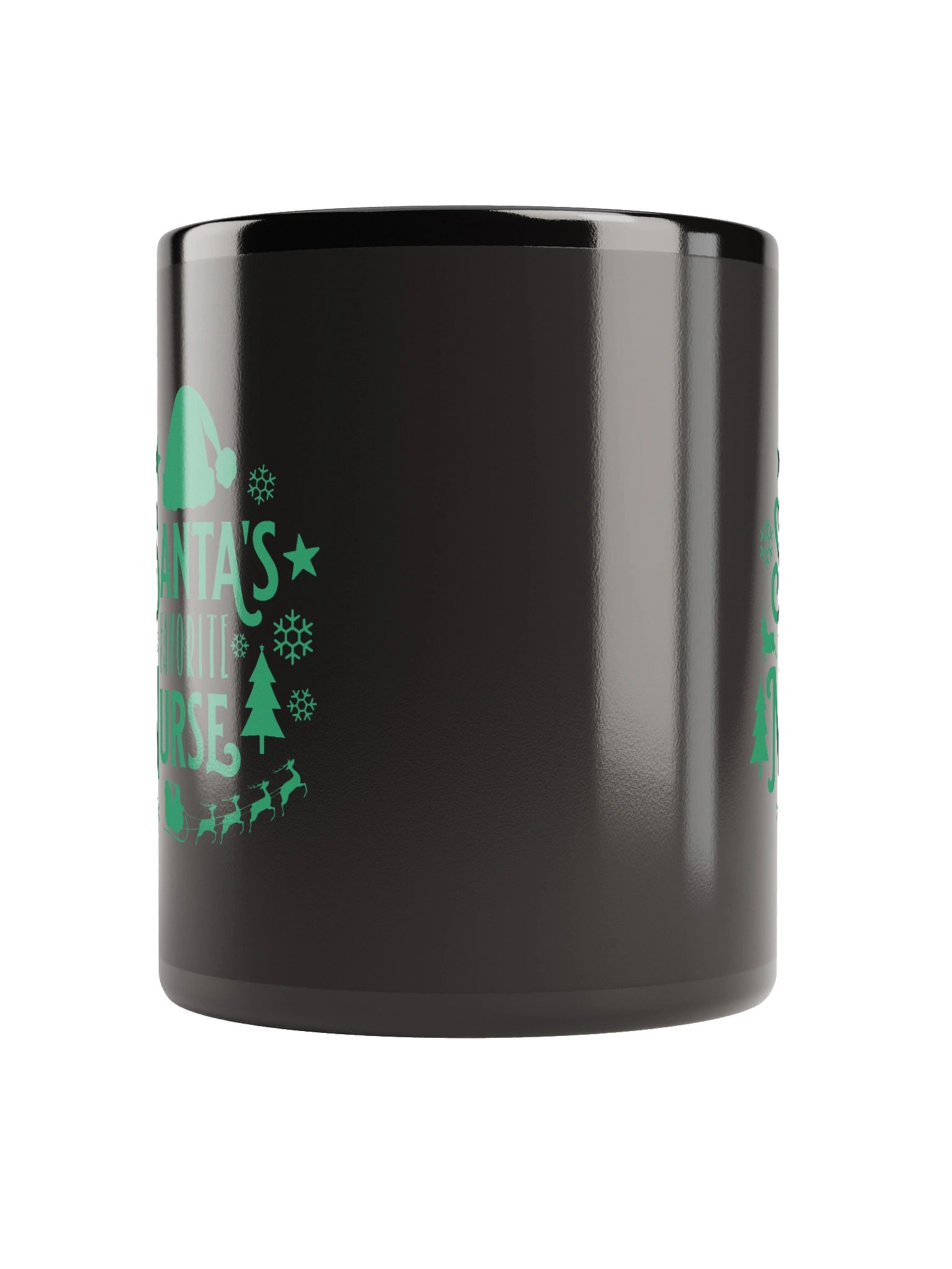 Cheerful Christmas Coffee Mug for Santa's Favorite Nurse product image (10)