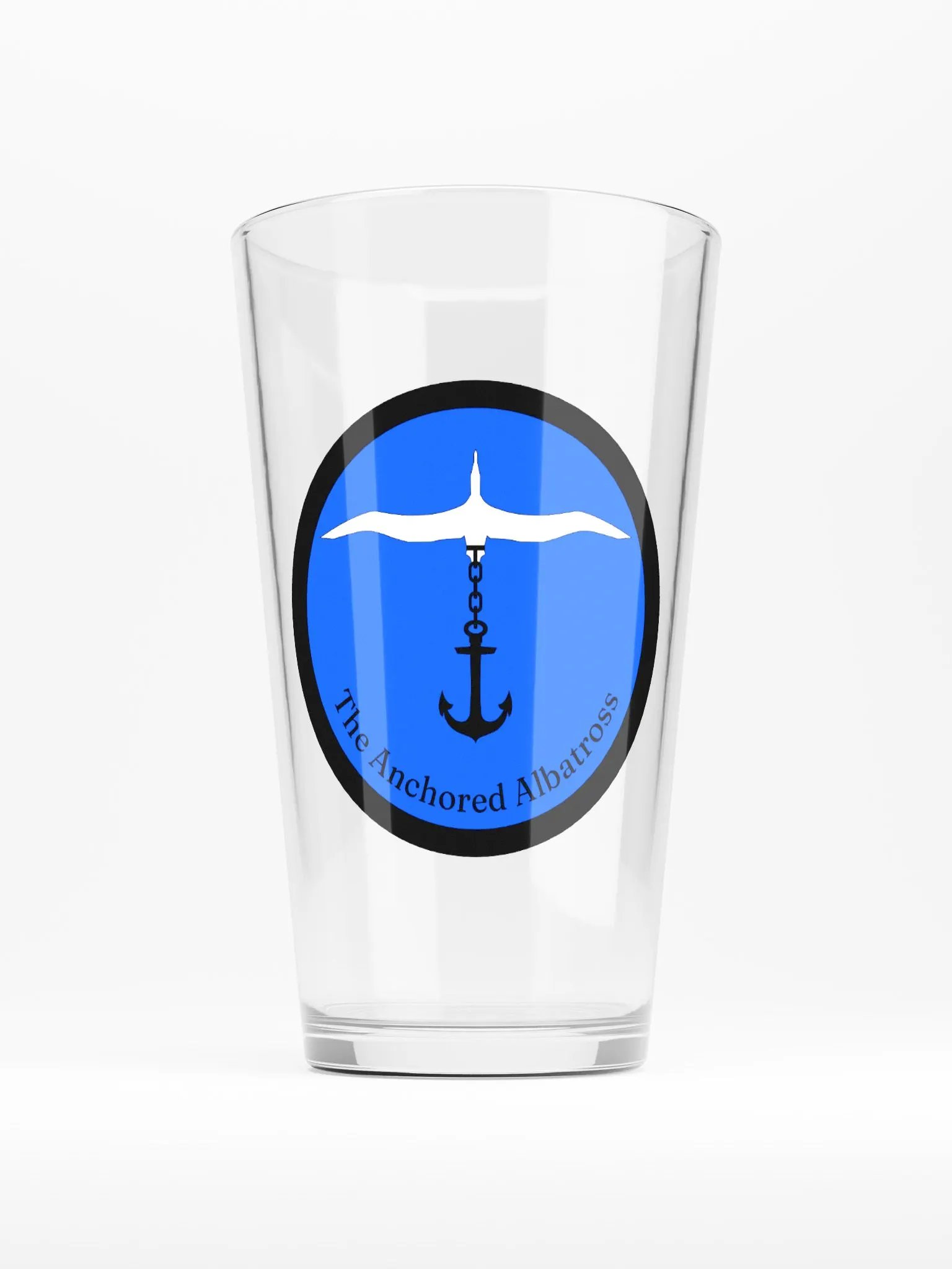 Anchored Albatross Shaker Pint Glass product image (1)
