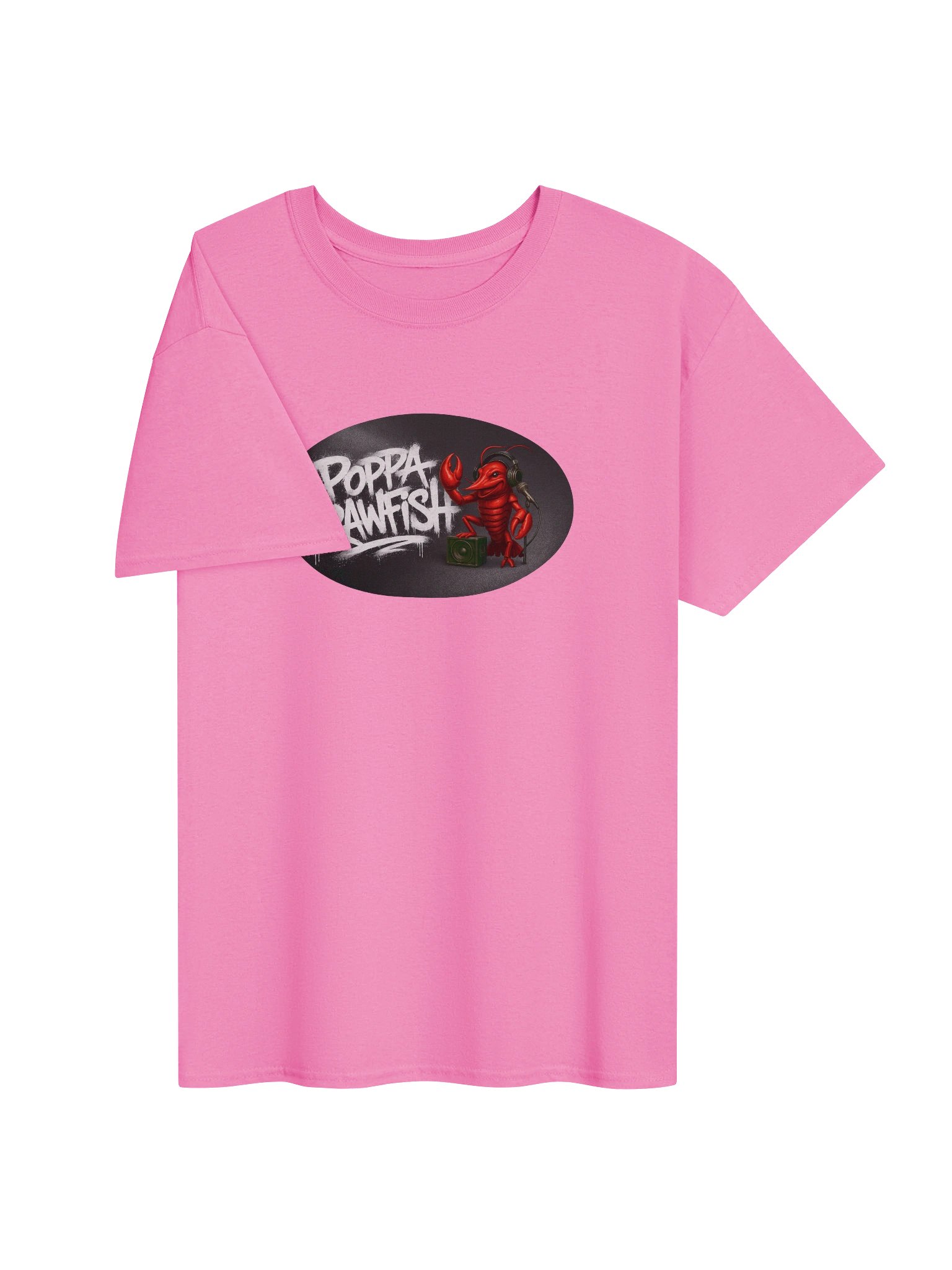 Poppa Crawfish Pink Tee product image (3)