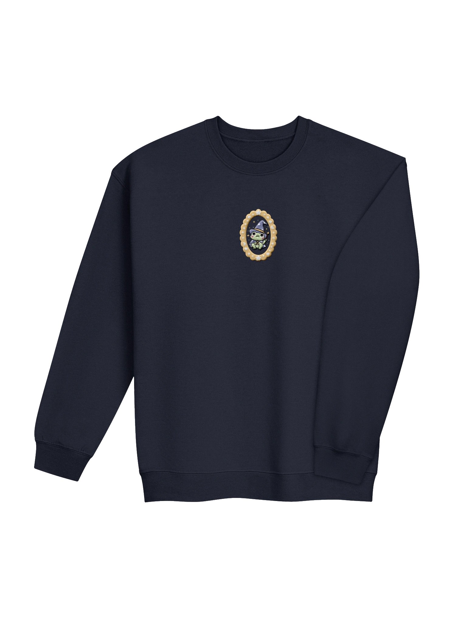 Embroidered Frog Wizard Sweatshirt product image (4)