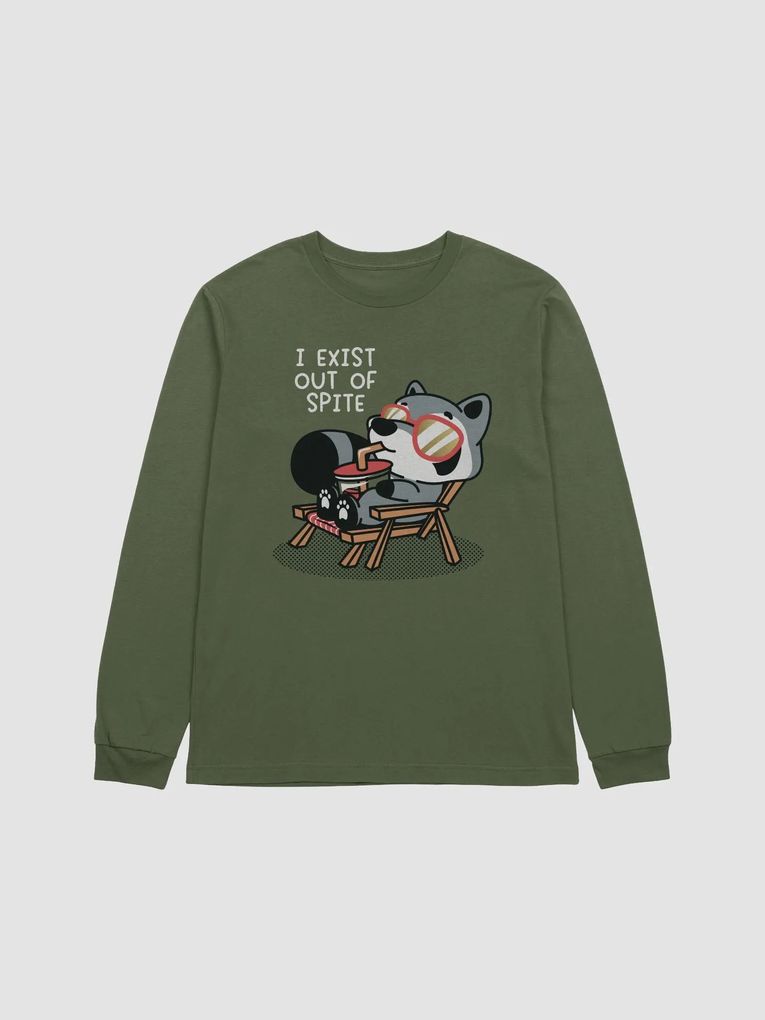 I Exist Out Of Spite Long Sleeve Members product image (1)