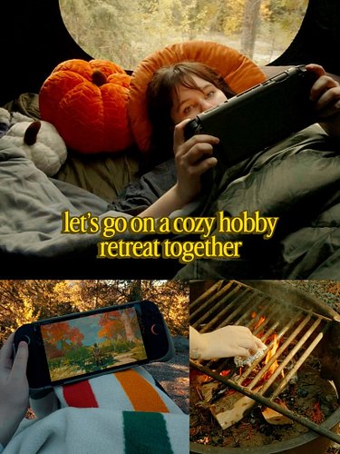 what if we disappeared into the forest, and enjoyed a weekend with our cozy hobbies? 🌲 

my little solo cozy hobby retreats a...