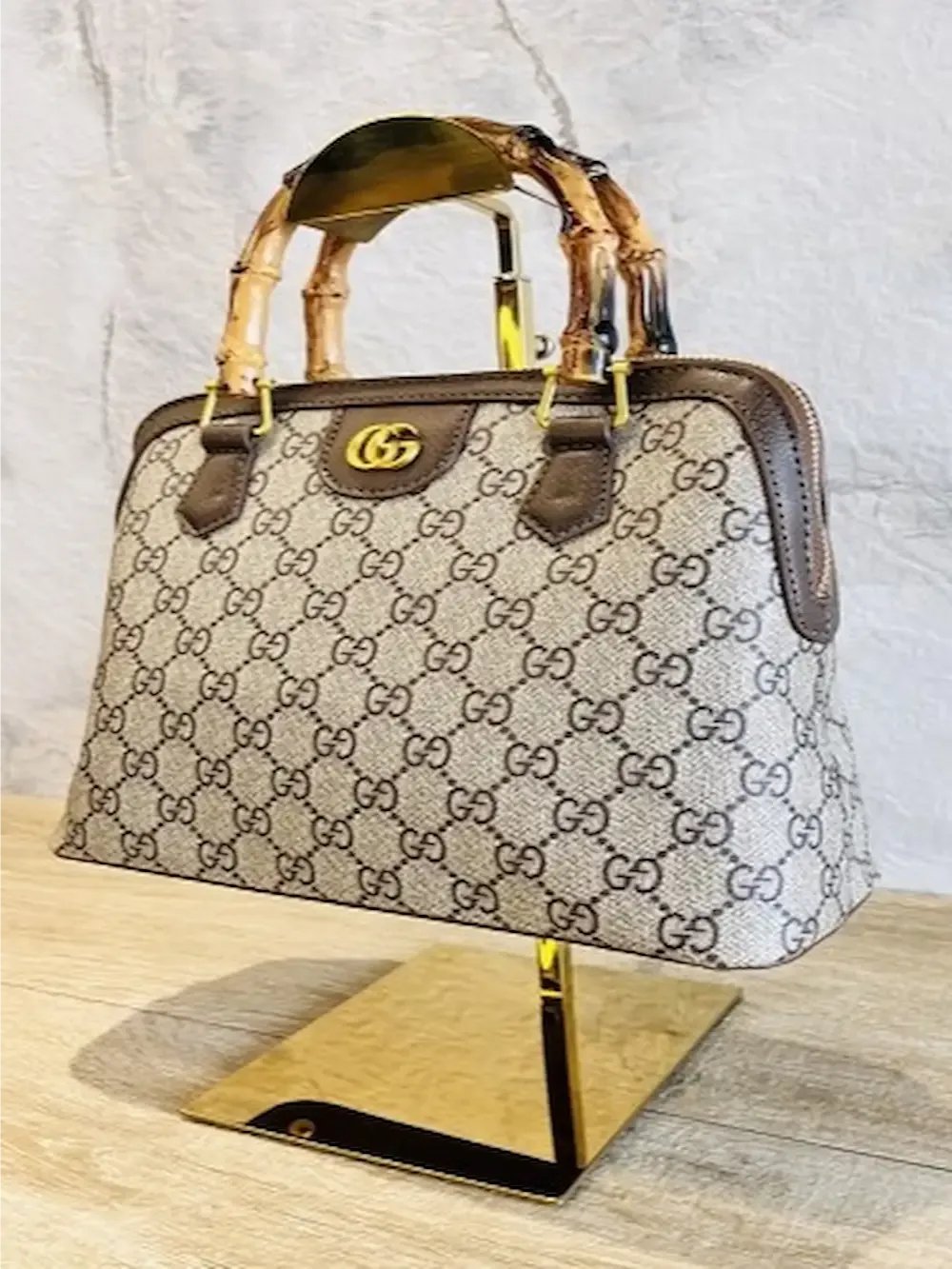 Gucci Diana Bamboo Handbagشنطة غوتشي بامبو نسائية فاخرة هاي كوالتي درجة أولى product image (5)