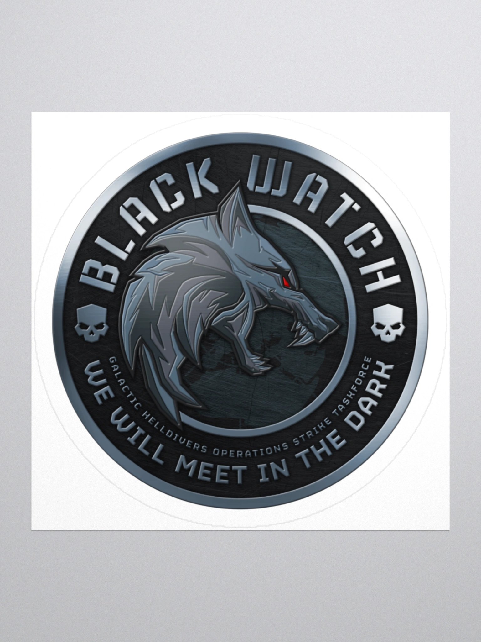 Black Watch Logo Sticker product image (1)