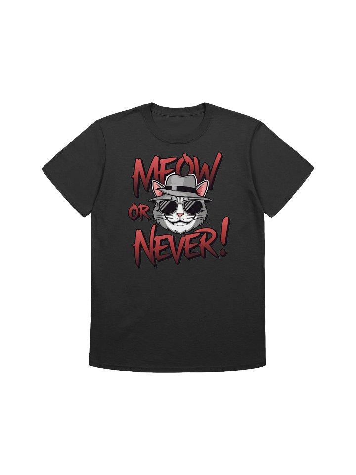 Cat Lover - Unleash Your Purrsonality - Meow or Never T-Shirt product image (3)