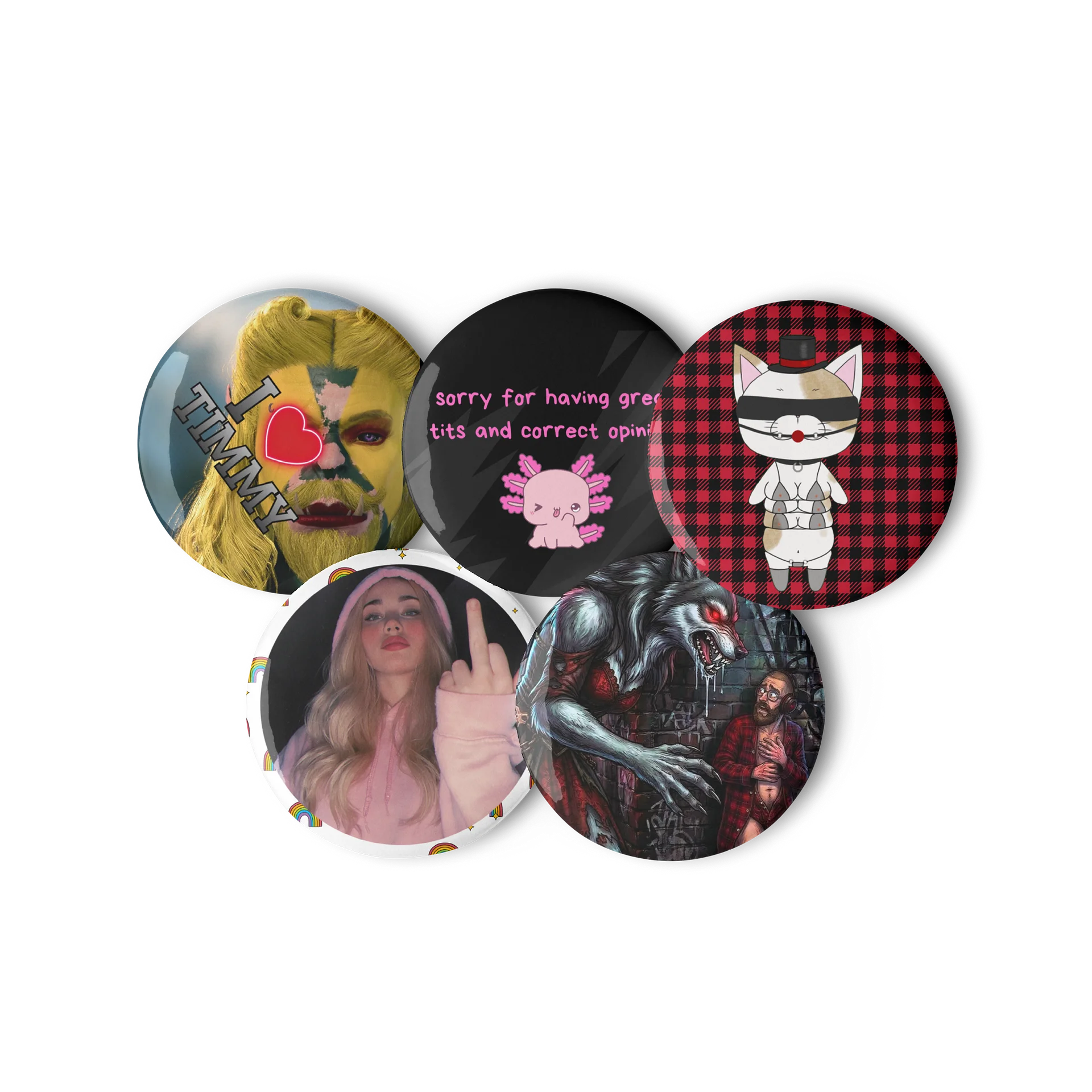The Abomination Button Set product image (2)