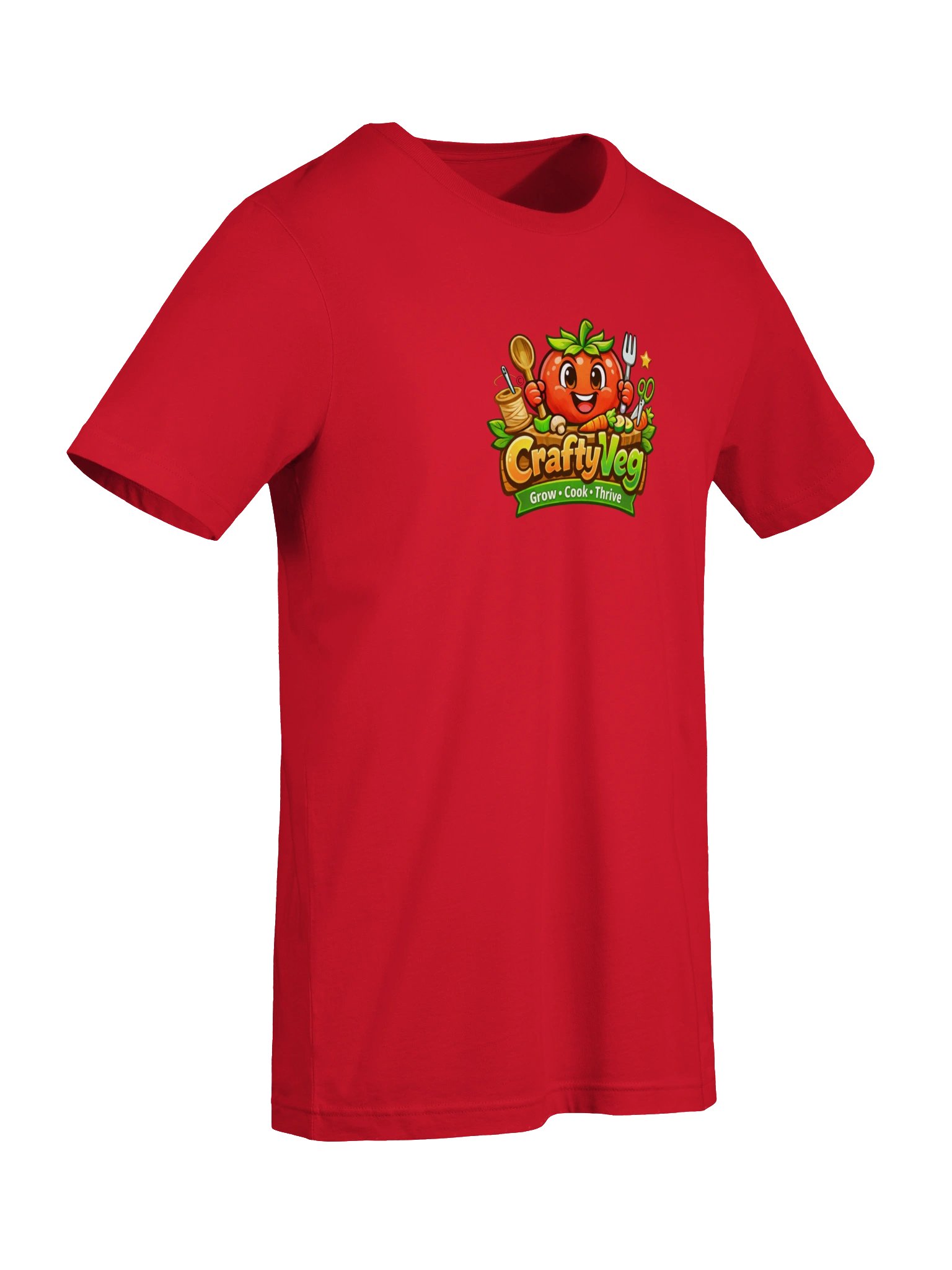 CraftyVeg Unisex White T-Shirt product image (27)