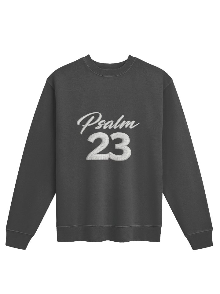 Psalm 23 Christian Cursive Sweatshirt product image (1)