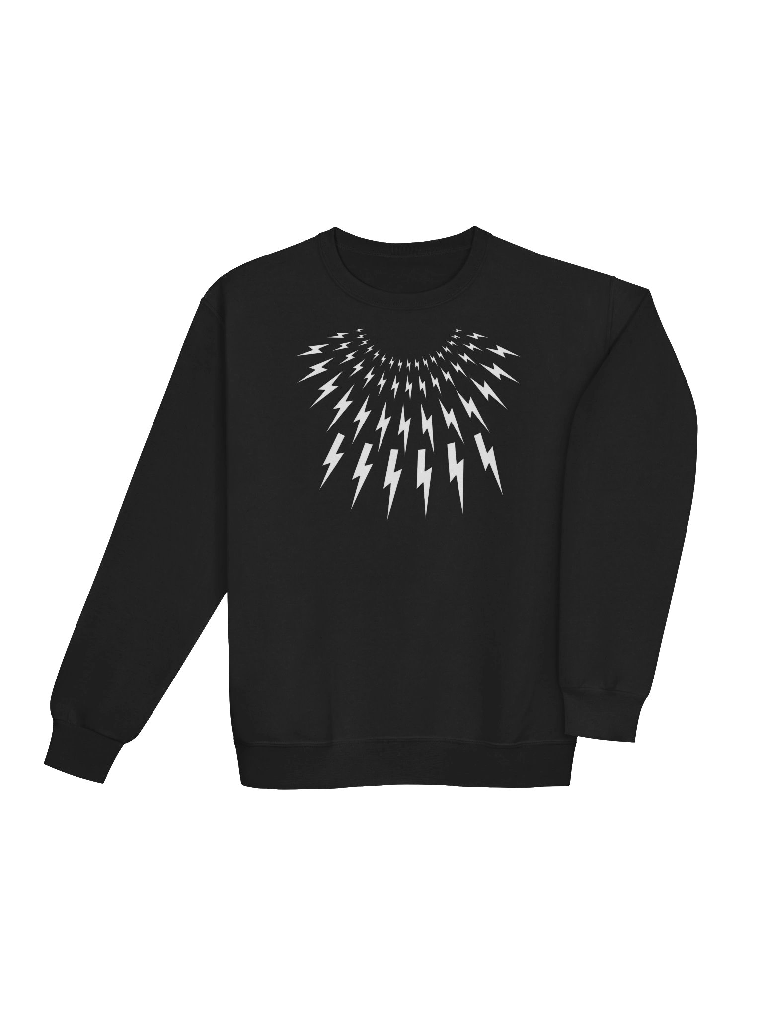 Lightning Bolt Pattern Unisex Crewneck Cosplay Sweatshirt product image (4)