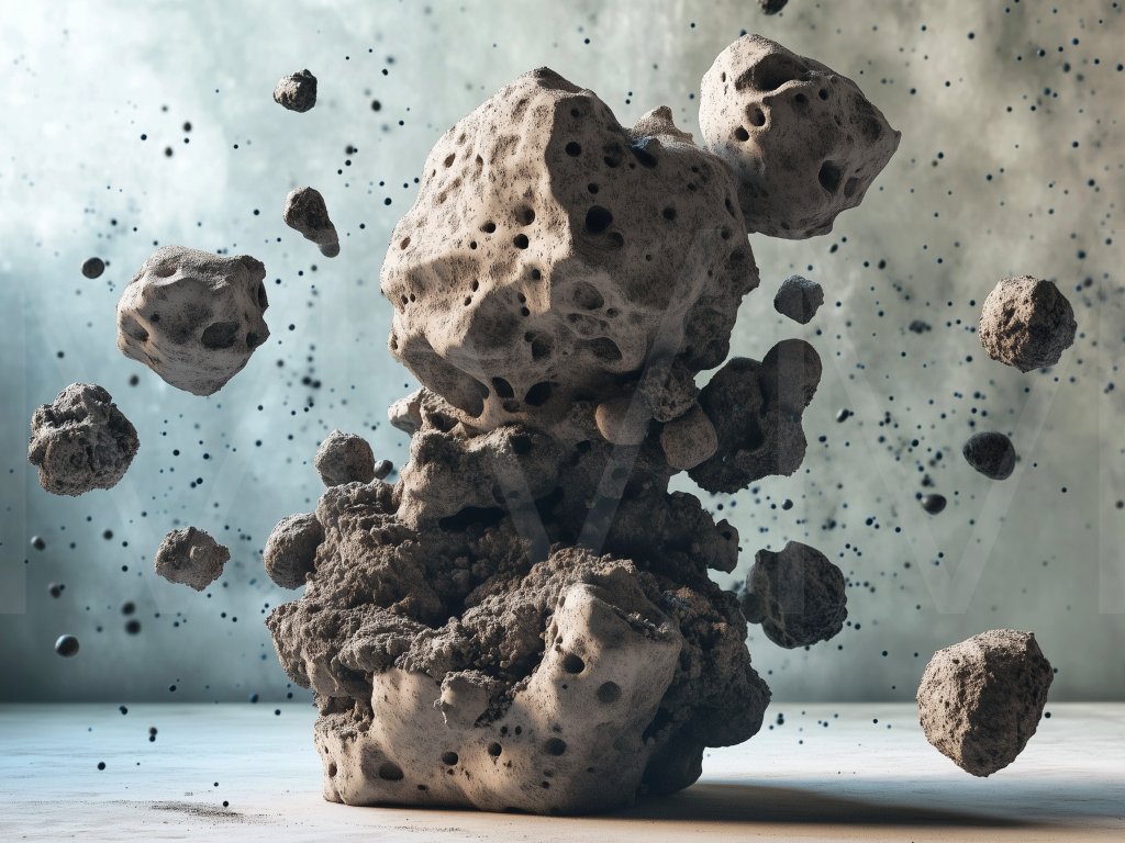 Abstract 3D Concrete Sculpture #0001 product image (4)