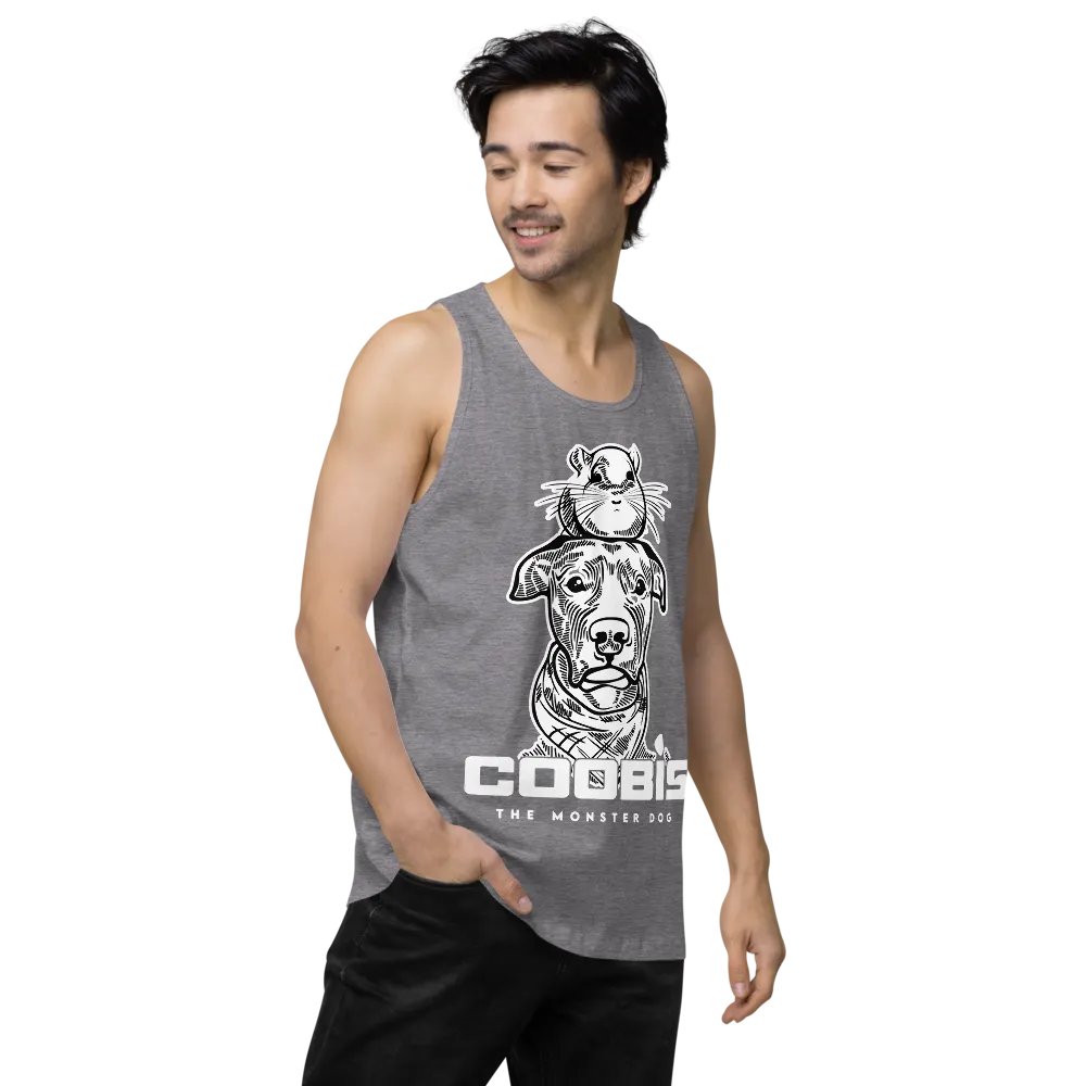 Coobis The Monster Dog Tank Top (With Chinchilla) product image (3)