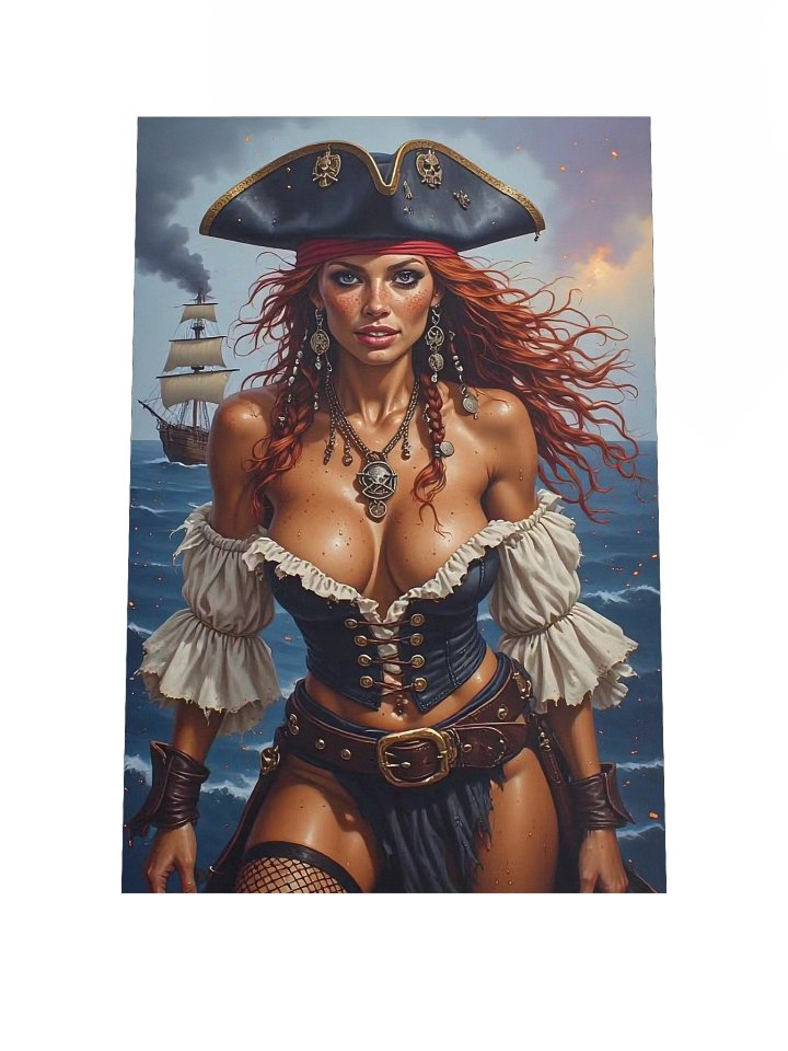 Crimson Tides – Pirate Queen Art Print product image (2)
