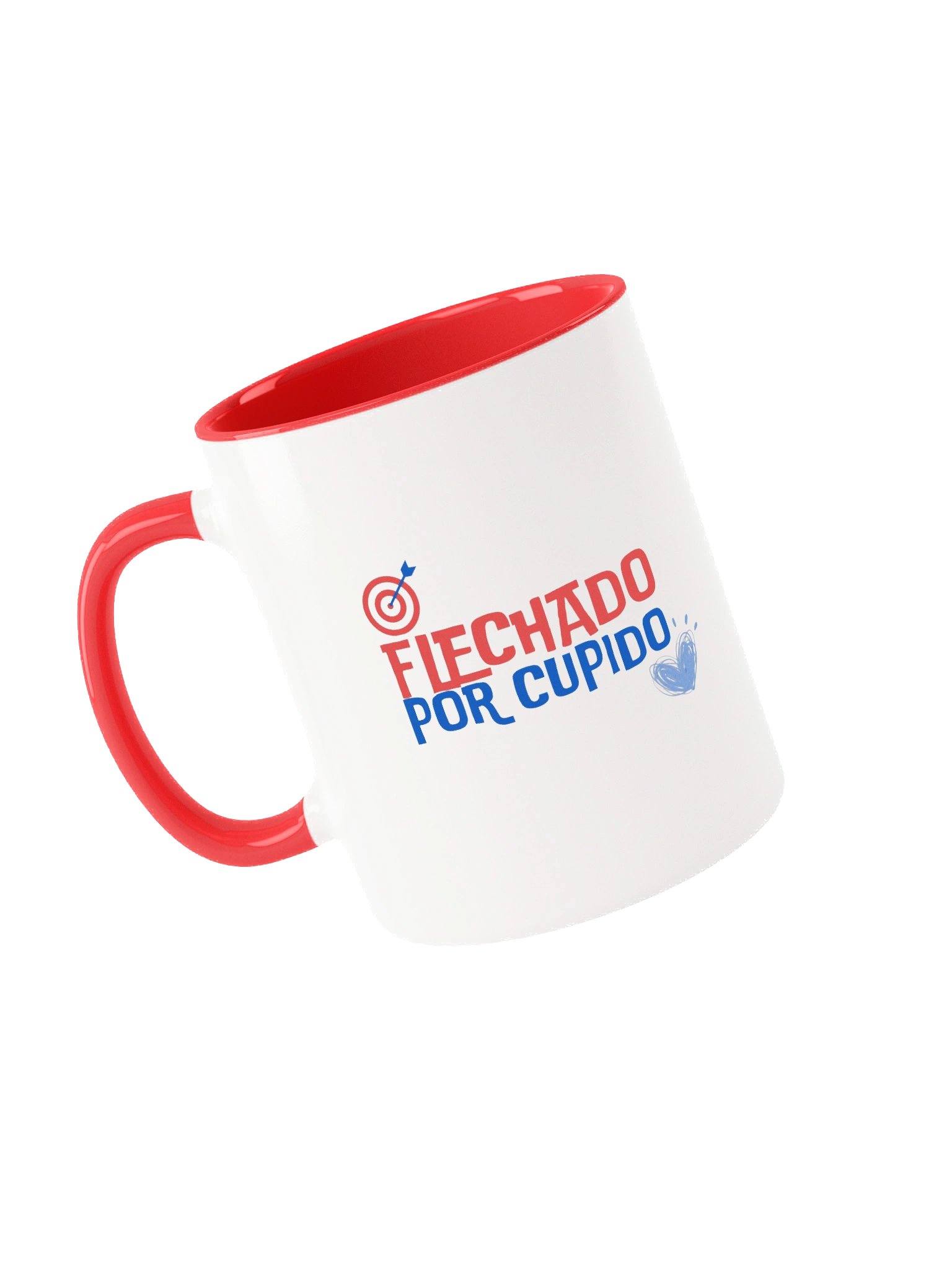 Taza Flechado x Cupido Roja estilo 1 product image (1)