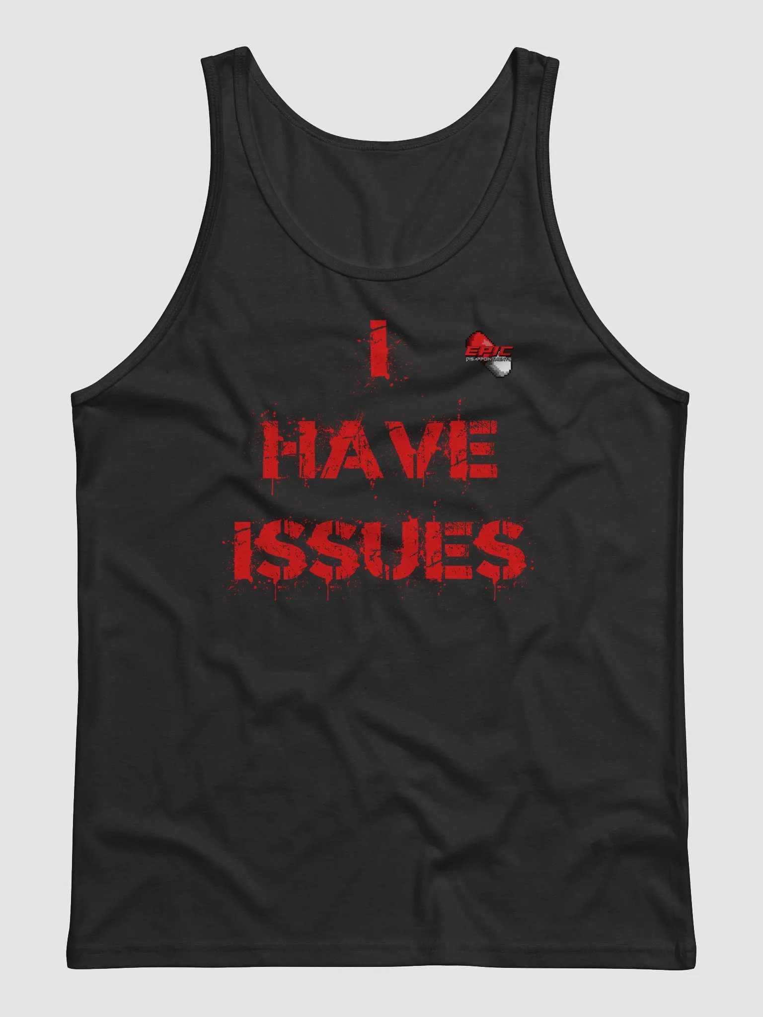 I have ISSUES Black Tank product image (7)